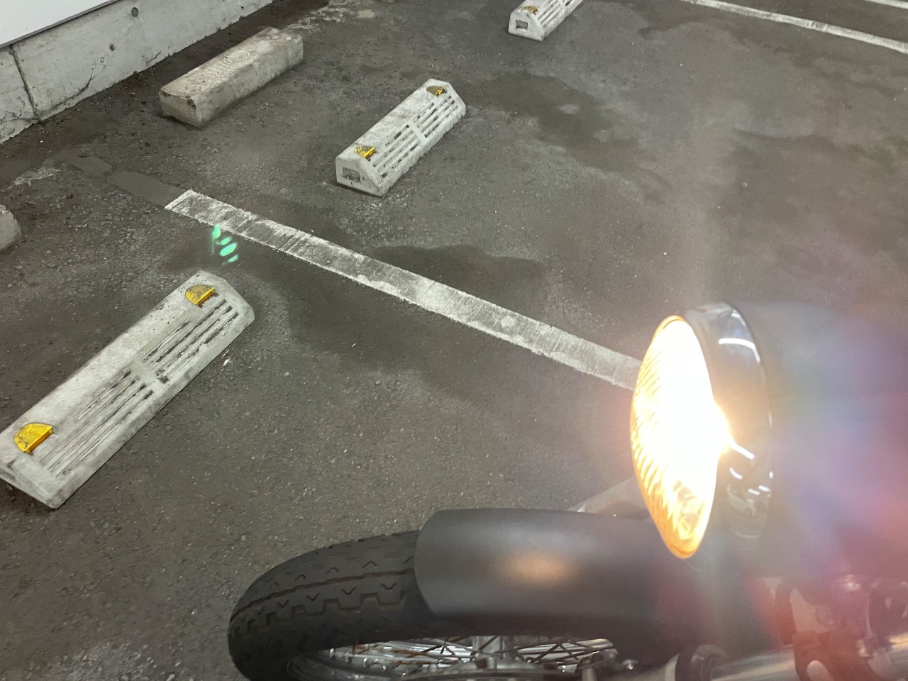CB400SS ヘッドライト交換