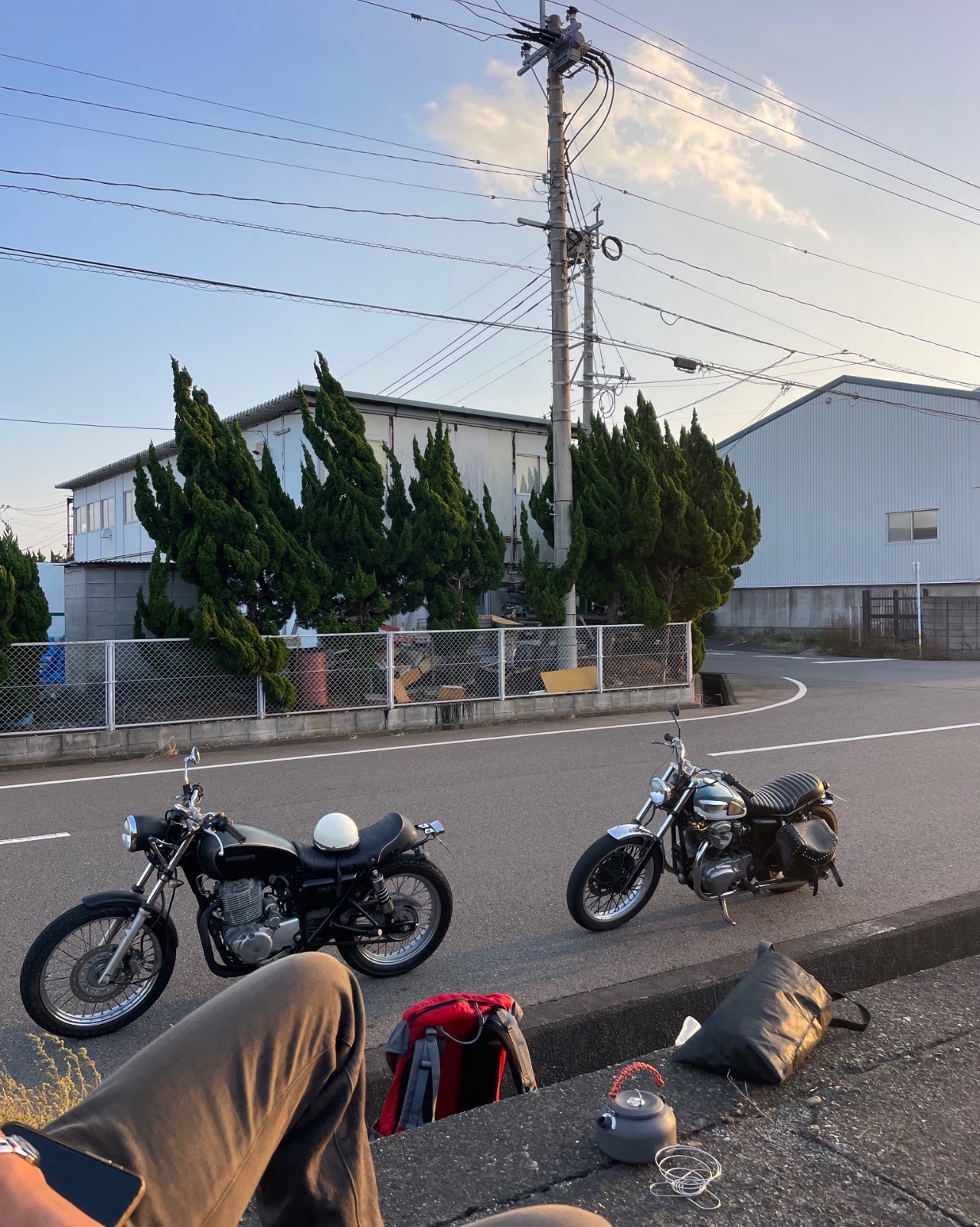 CB400SS サスペンション